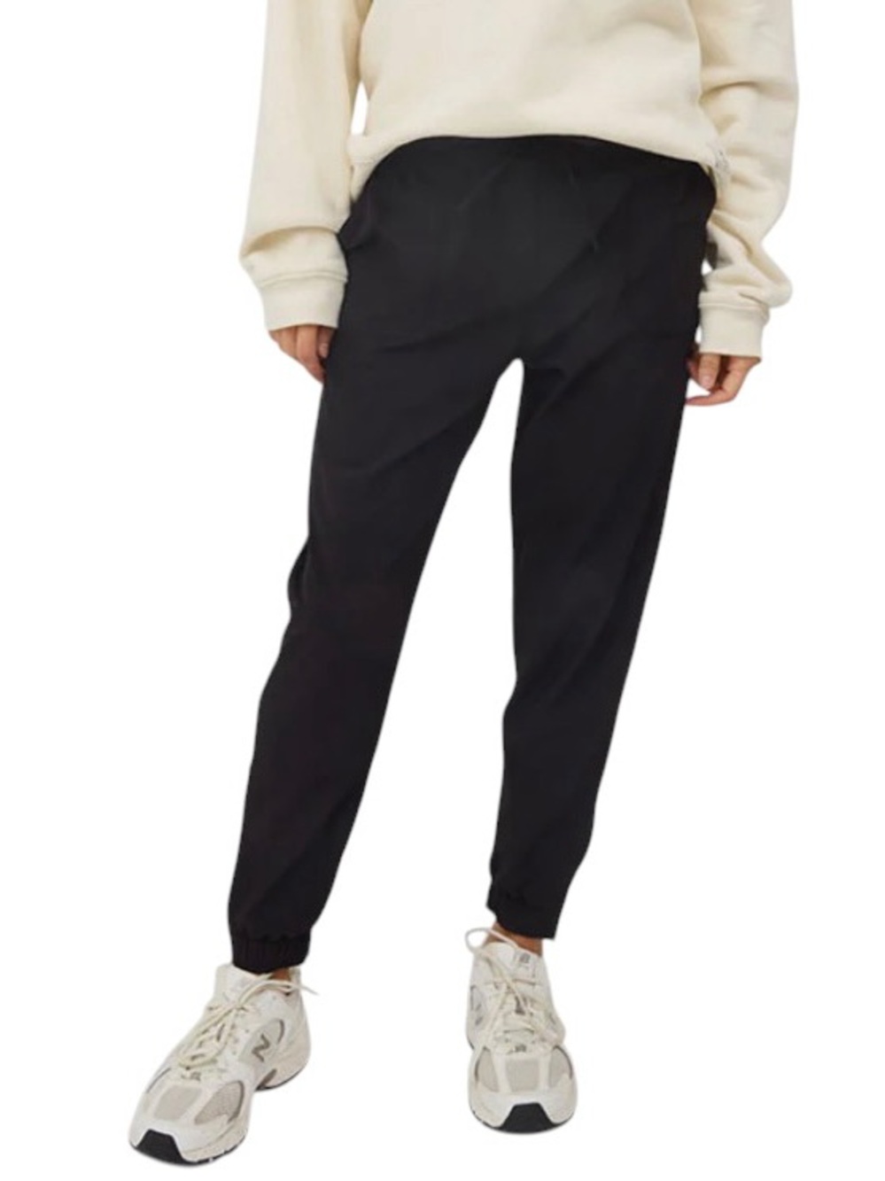 EUC Albion Jetsetters Black Travel Pants Petite 2P Stretch Office Athleisure